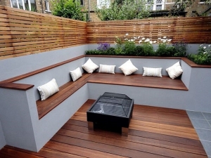 This Winter Create An Outdoor Living Space On Hardwood Decking ...